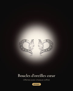 Boucles d’oreilles cœur offertes